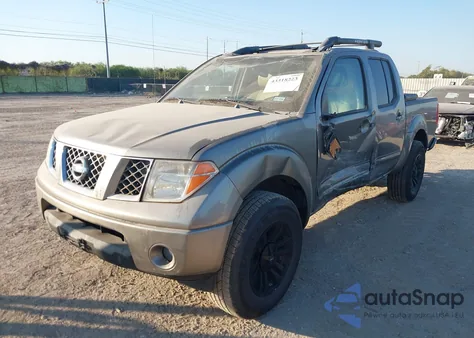 2005 Nissan Frontier Le из США, поврежденный, VIN 1N6AD07U15C406972